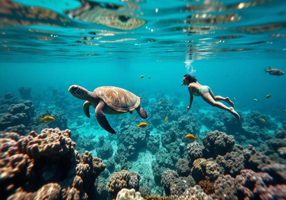 Snorkeling in Jamaica
